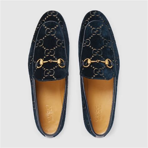 gucci loafers velvet black|jordan loafer blue velvet shoes.